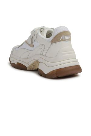 Sneakers Addict in pelle beige ASH | ADDICT01OFFWHITEWHITEWHITE