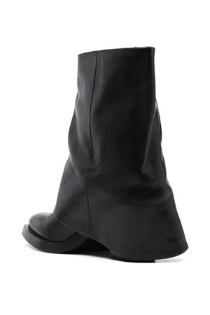 Black calf leather Jeff boots ASH | JEFF04BLACK