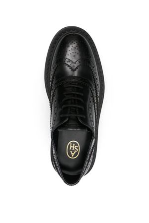 Oxford Mercer in pelle di vitello nero ASH | MERCER02BLACK