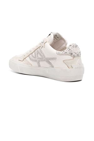 Ivory white calf leather Moonlight Stud sneakers ASH | MOONLIGSTUD2BEIGEWHITEWHT