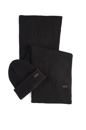 Crimdon Beanie & Scarf Gift Set BARBOUR | MGS0019MGSBK11