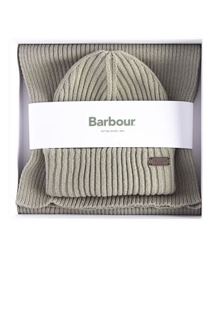 Crimdon Beanie & Scarf Gift Set BARBOUR | MGS0019MGSGY31