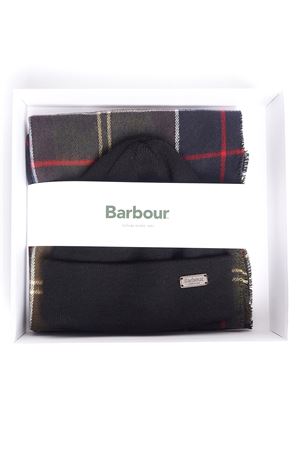 Swinton beanie & Galingale scarf gift set BARBOUR | MGS0079MGSTN11