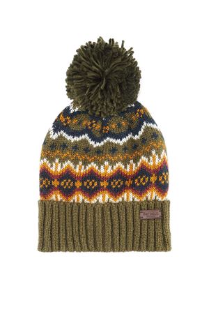 Cappello Case Fairisle verde BARBOUR | MHA0699MHAOL11