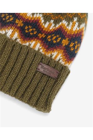 Cappello Case Fairisle verde BARBOUR | MHA0699MHAOL11