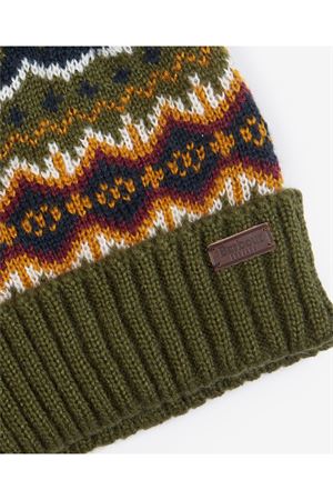 Cappello Case Fairisle verde BARBOUR | MHA0699MHAOL11