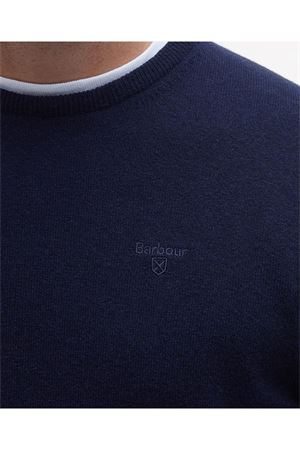 Blue wool jumper BARBOUR | MKN0345MKNNY71