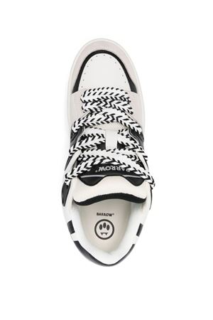 White and black Olli sneakers BARROW | F3BWUASN17200213