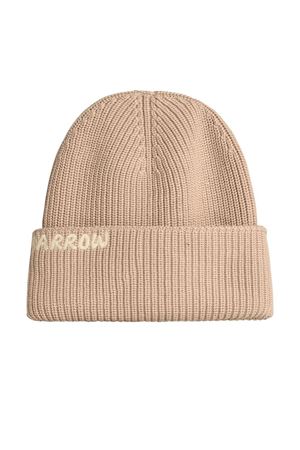 Beige Cotton Blend Cap BARROW | F4BWUAHT026092