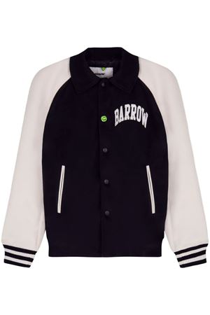 Giacca varsity nero e bianco BARROW | F4BWUAJK008110