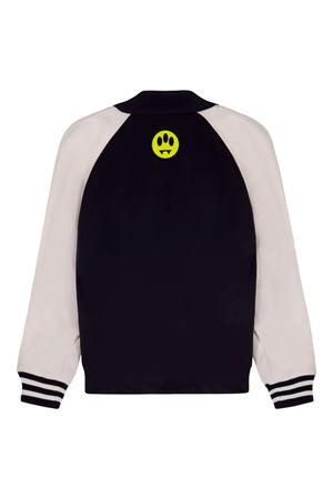 Giacca varsity nero e bianco BARROW | F4BWUAJK008110