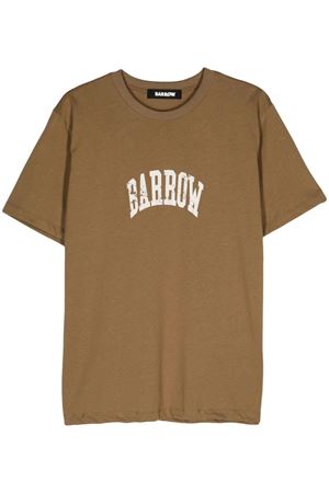 T-shirt in cotone marrone BARROW | F4BWUATH076BW028