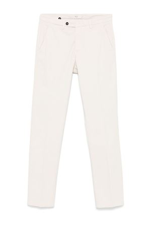 Chino in misto cotone bianco avorio BRIGLIA | BG6242400900103