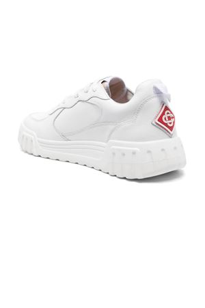 Sneakers Court in pelle di vitello bianco CASABLANCA | AF24SNK01702M.