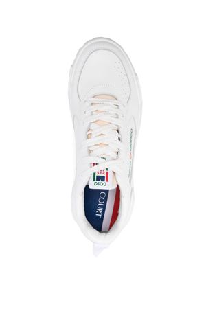 Sneakers Court in pelle di vitello bianco CASABLANCA | AF24SNK01702M.