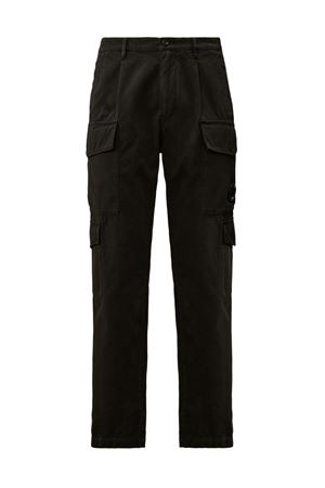 Pantaloni cargo in cotone nero C.P.COMPANY | 17CMPA259A110234O999