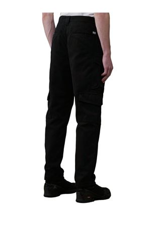 Pantaloni cargo in cotone nero C.P.COMPANY | 17CMPA259A110234O999