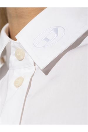 White cotton C-GISEL-P1 Shirt DIESEL | A145670PCAL100