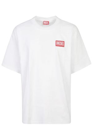 T-shirt T-Boxt in cotone bianco DIESEL | A149470NIAR100