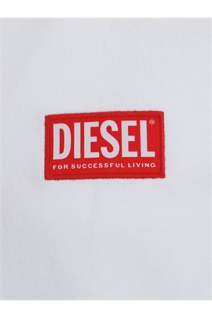 White cotton S-BOXT hoodie DIESEL | A149490ILAC100