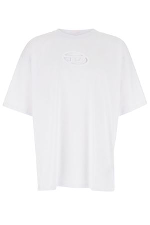 T-shirt T-Boxt-OD in cotone bianco DIESEL | A151800NIAX100