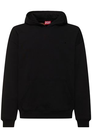 Black S-Boxt-Hood cotton hoodie DIESEL | A152590PJAX9XX