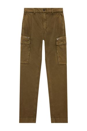 Pantaloni P-Ye in cotone verde militare DIESEL | A154920NKBM51F