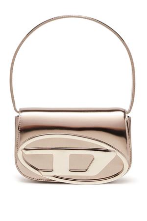 1DR-Iconic shoulder bag in mirrored leather DIESEL | X08396PS202H2382