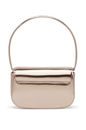 1DR-Iconic shoulder bag in mirrored leather DIESEL | X08396PS202H2382