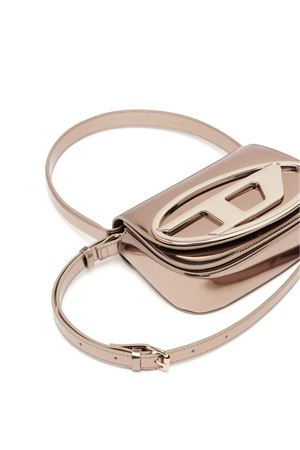 1DR-Iconic shoulder bag in mirrored leather DIESEL | X08396PS202H2382