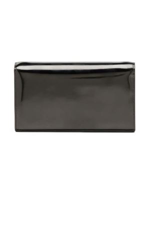 Black 1Dr mirrored leather wallet DIESEL | X09809PS202T8013