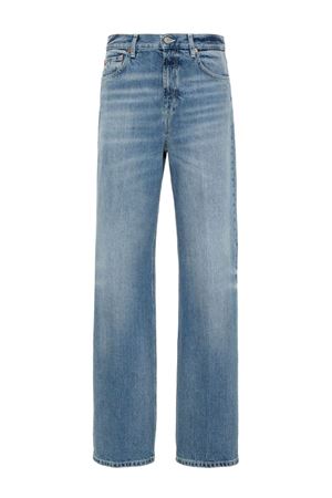 Jeans Francine in cotone denim blu chiaro DONDUP | DP777DF0283DHX5800