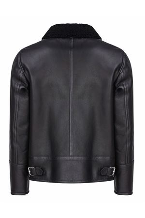 Montone Black Lamb leather shearling jacket DONDUP | UJ934PL0547U999