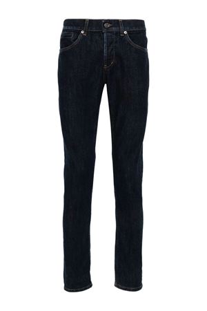 George blue cotton blend skinny jeans DONDUP | UP232DS0257UHT5800