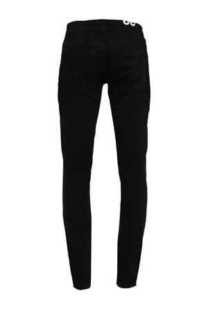 Jeans George in misto cotone nero DONDUP | UP232DSH337UHU5999