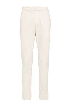 Light beige stretch-cotton Gaubert trousers DONDUP | UP235GSE043UPTD005