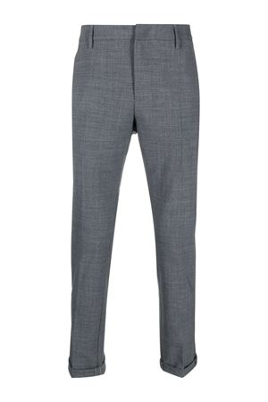 Gray Gaubert tapered-leg chino trousers DONDUP | UP235TS0009U920