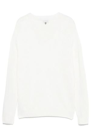 White wool sweater DONDUP | UT166M00856U002005