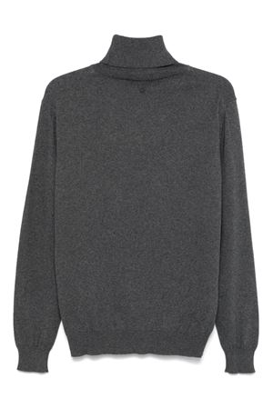 Grey cashmere-silk blend sweater DONDUP | UT194M00895U002909