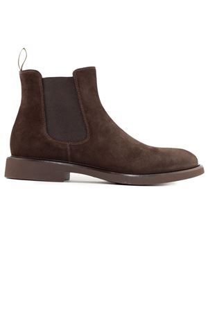 Brown suede beatles ankle boot DOUCAL'S | DU1343GENOUF009TM23.