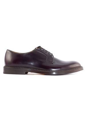 Stringate Derby in pelle di vitello liscia bordeaux DOUCAL'S | DU1385SIEWUF007TL01.