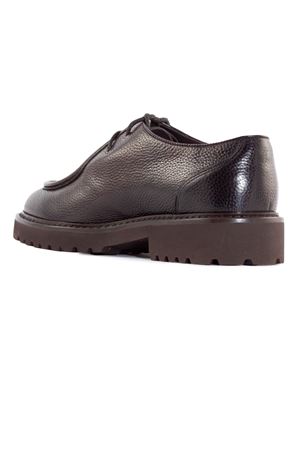 Scarpe Derby in pelle inca ebano DOUCAL'S | DU2737PHILUF236TM02.