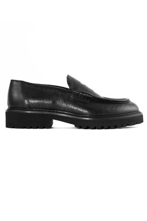 Mocassino in pelle nero DOUCAL'S | DU3348PHILUF236NN00.