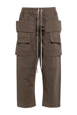 Brown organic cotton Creatch cargo pants DRKSHDW | DU02D2371TW34