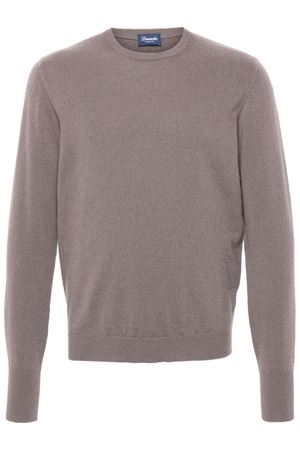 Maglione in cashmere taupe DRUMOHR | D1K103548