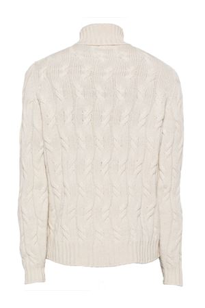 Maglione in cashmere beige chiaro DRUMOHR | D5K104TV112