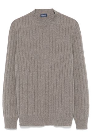 Maglione in cashmere marrone DRUMOHR | D7K103WR570