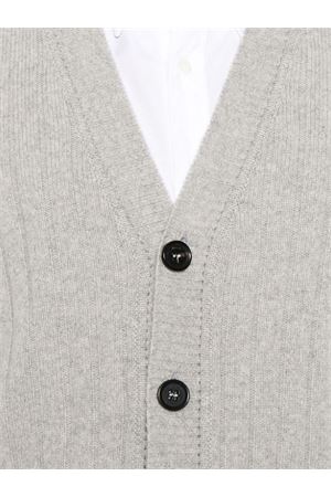 Grey cashmere-wool cardigan DRUMOHR | D7K109WR630