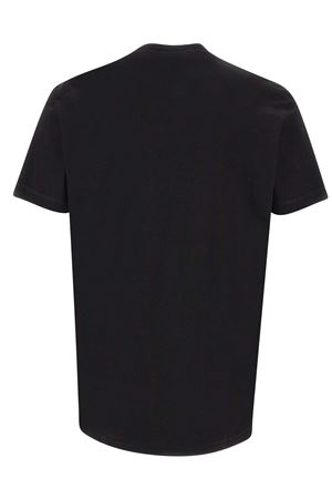 Black cotton T-shirt DSQUARED | S71GD1469S23009900