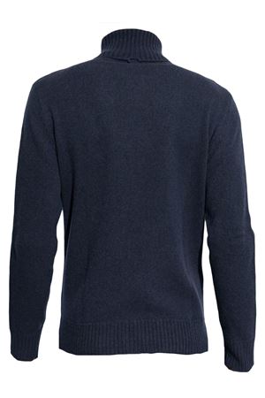 Midnight blue wool-cashmere blend jumper DSQUARED | S71HA1321D13069486